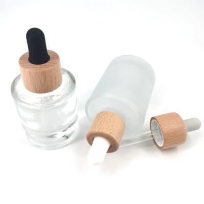 China Non Spill 20/400 Screw Lid 10Ml Plastic Pipette Teats Bamboo Top Dropper Bottle for sale