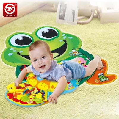 China Toy Factory New Custom Baby Play Mat Soft Animal Toddler With Pillow For Kids Infant Stuffed Toy Educational Gym Activity Toy for sale