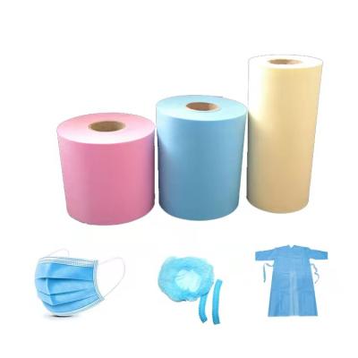 China Waterproof Dekun Produced SMS Dyed 100% Polypropylene PP Spunbond Nonwoven Fabric for sale