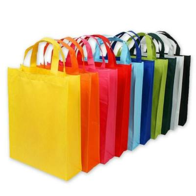 China Eco-friendly good quality 100% pp spunbond waterproof popular economy nonwoven bag reusable nonwoven bag for sale