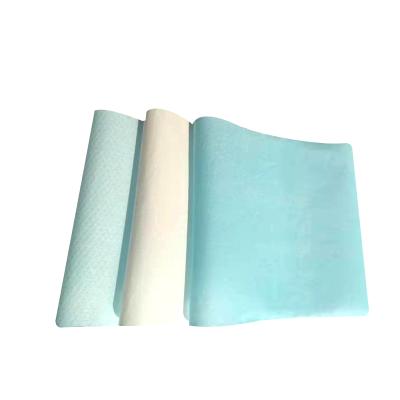 China Manufacturer Professional Supply Waterproof Wrapping PE Coated Tissue Paper For Disposable Sheet for sale