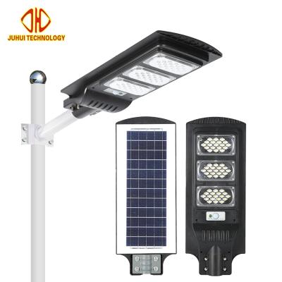 China High Quality ROAD Motion Sensor Country Road Light 30w 60w 90w All In One Solar LED Street Light for sale