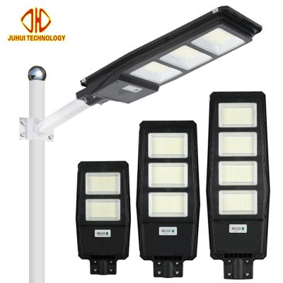 China ROAD Hot Sale Product Motion Sensor SMD 100w 200w 300w All In One Solar Panel LED Street Light for sale