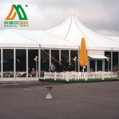 China High Reinforce Aluminum Bedouin Glass Marquee Tent Wedding Party Tent For Sale for sale