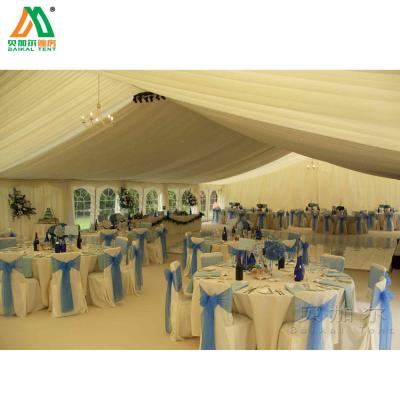 China UV-Resistant Waterproof 20x40m 500 People Wedding Party Tent Event Tent With 3x3m Pagoda Tent for sale