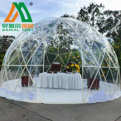 China Outdoor Easy Assemble Transparent Garden Dome Tent Leisure Camping Tent for sale