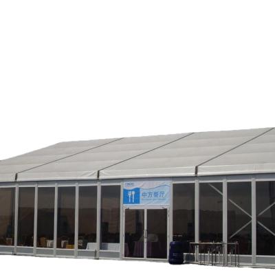 China High Reinforced Aluminum Event Tent Outdoor Glass Wall Pagoda Wedding Marquee Tent for sale