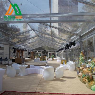 China High Reinforced Aluminum Alloy High Quality Aluminum Frame Transparent Party Wedding Tent for sale