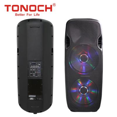 China DJ DUAL 15 Inch Active Wired DJ Speaker Box Speakers for sale