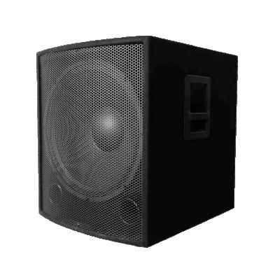 China New Wooden 18 Inch Bass Speaker System With 300W High Power Wooden Subwoofer for sale