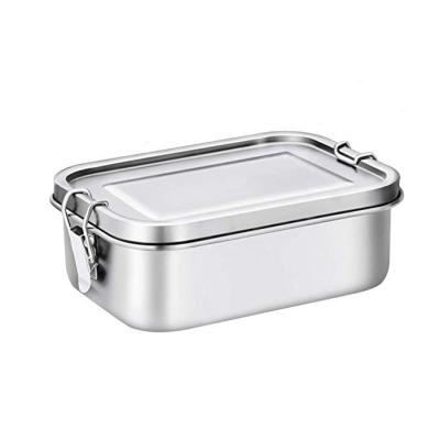 China Stainless Steel Microwavable Lunch Box With Portable Lunch Bag , Leakproof Sandwich Lunch Box for sale