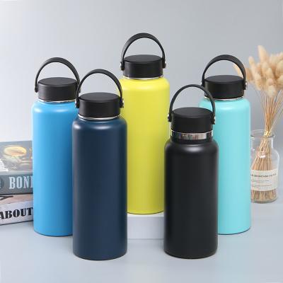 China PORTABLE Thermal Water Bottle 1L Double Wall Stainless Steel Insulation Water Bottle for sale