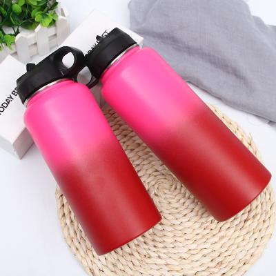 China PORTABLE 32oz Customized Stainless Steel Vacuum Flask Water Bottle Insulated Sports Water Bottle Drinks Metal Bottle for sale