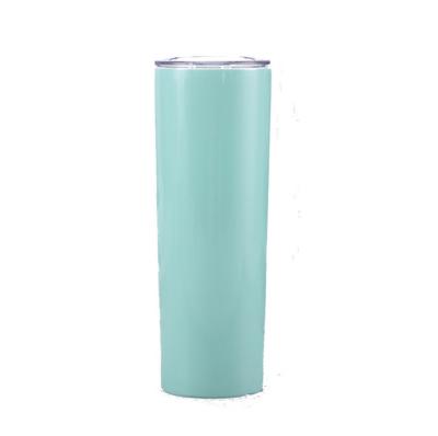 China Custom Viable Color 20oz 18/8 Double Wall Stainless Steel Car Tumbler Slide Lid Vacuum Insulated Stainless Steel Travel Tumbler for sale