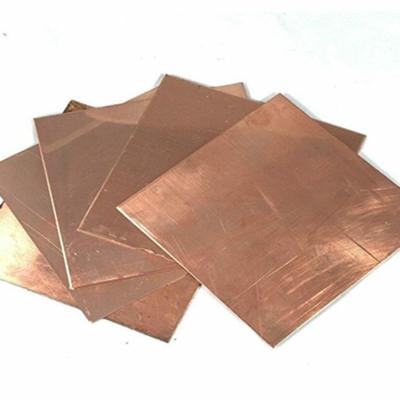 China Decoration Industry Mirror Surface Copper Plate / Copper Sheet Length 1500mm Copper Plate for sale