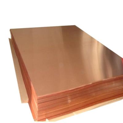 China Factory direct sales high quality copper sheet decoration industry GB/T11091-2005/copper plate brass copper plate for sale