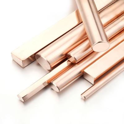 China Manufacture Electric High Quality Supply Customized Copper Bar 99.9% Copper Rod for sale