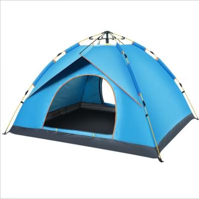 China Hexagonal/Diamond Ground Nail Hot sale Waterproof Camping tent For Sale Cheapest Outdoor Automatic 2 Person Camping Tent for sale