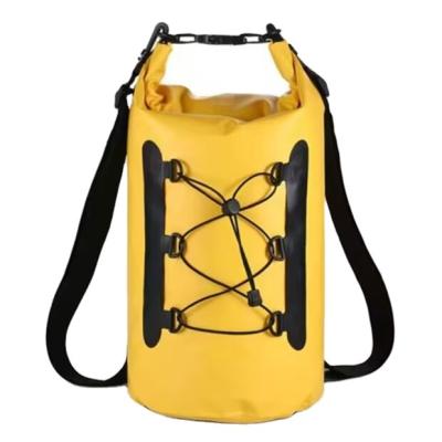 China PVC Top quality 20L pvc outdoor diving swimming camping waterproof bean bag bucket backpack dry bag for sale