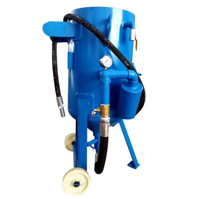 China The factory manufacturer direct sales of small mobile manual surface preparation machines and sand sanding tanks for sale