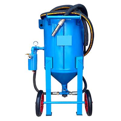 China Factory Price New Rust Removal Sandblasting Machine Mobile Sandblasting Machine Polishing Equipment for sale