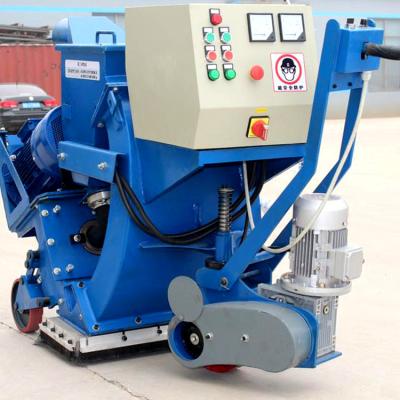 China Durable Electric Type Movable Surface Layer Shot Blasting Machine Mobile Fuel And Abrator Machine for sale