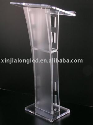 China Modern factory direct made perspex platform dais customized acrylic church lectern clear acrylic lectern for sale