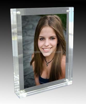 China Morden Acrylic Photo Frame with Glitter, Magnetic for sale