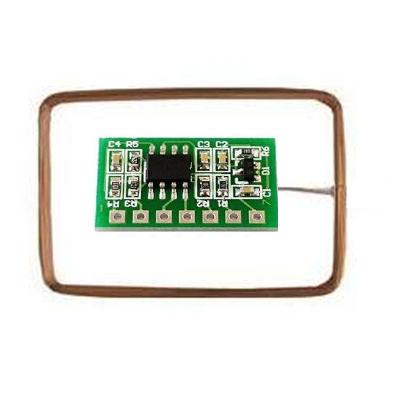 China NO Integrated TTL Uart interface 125KHz TK4100 EM4100 card e-tag rfid card reader module for sale