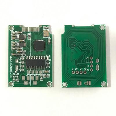 China NO TYPE C TTL Uart Interface 13.56MHz GHE MC Mail rfid card reader e-tag NFC M1 S50 S70 IC card embedded USB even module for sale