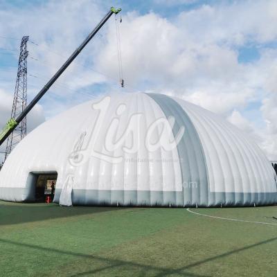 China Outdoor events LISA Bespoke Airtight Inflatable Dome Tent Outdoor Events Tent Igloo Tents for sale