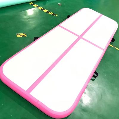 China Fitness Equipment Application 2022 inflatable air track inflatable gymnastics mat/gym mat floor gymnastics tumbling mat for sale for sale