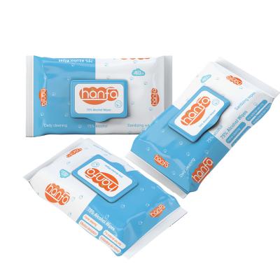 China Hot Selling Premium Convenience Quality Private Label Wipes Alcohol Desinfecting Wet Wipes for sale