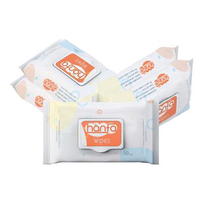 China Custom Wholesale Delicate Baby Wet Wipes Eco-Friendly Waterwipes Cloth For Hotels for sale