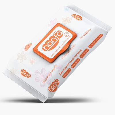 China Factory Wholesale High Quality Eco-friendly Baby Wipes Biodegradable Baby Wipes Baby Water Wet Wipes for sale