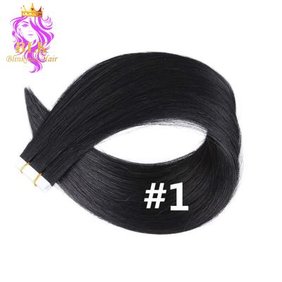 China Blinkmaxhair# Russian Invisible Skin Wholesale Cheap Comic Weft Double Remy Tape In Hair Extensions 100% Silky Straight Wave In Hair Extension for sale