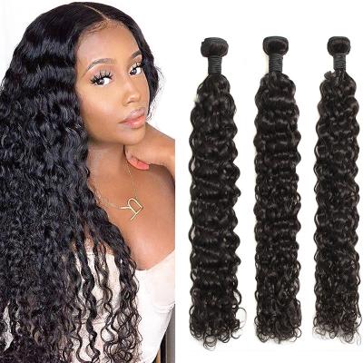 China Free Shipping High Quality 100% Black HAIR Wholesale Top Quality Wavy Raw Hair Dyed/Curly Virgin Remy Hair 55cm for sale