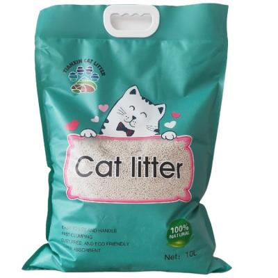 China Good Sustainable Factory Price Clumping Bentonite Cat's Litter for sale