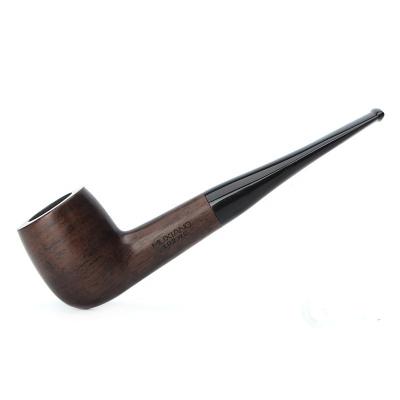 China Tobacoo MUXIANG Billiard Tobacco Pipe 9mm Filter Smoking Pipe Wooden Accepted Custom Logo for sale