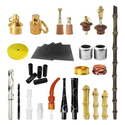 China Various Metal Ring Price Multiple Cheap Durable Filter Use Rubber Smoking Bit Pipe Making Tools Drill for sale