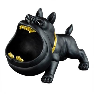 China Home Cute Animal Design Multiple-function Ashtray Home Decoration Rack Decoration Smoking Storage Container for sale