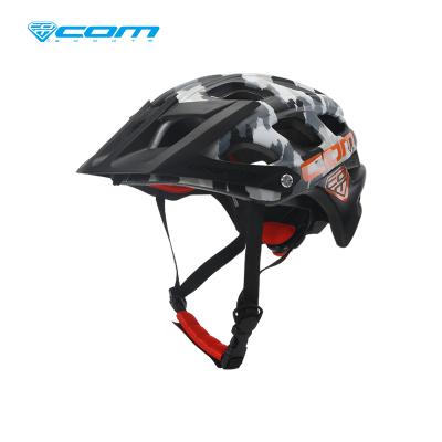 China Young Youthful XC BMX Cycling Adult Cycling Helmet Riding Protection Racing Competition Helmet CE Camouflage Graduated EN for sale