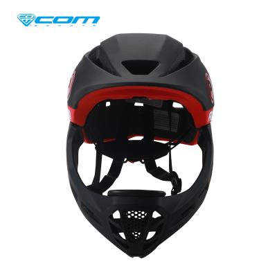 China For Outdoor Kids/Indoor Cycling Customizable Kids Full Face Mountain Bike Riding Detachable Ultralight Helmet for sale