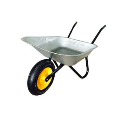 China Tools Russia Market Galvanized Tray r Wheelbarrows Tools Used For Building Construction WB6204 for sale