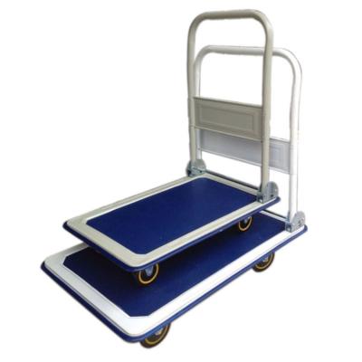 China Hot Selling Tools Deck Hand Truck Platform Trolley Transport Trolley Cart for sale