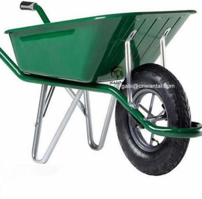 China Garden Power WB6400 Heavy Duty Dark Green Wheelbarrows For Sale for sale