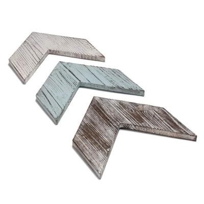 China China Natural Durable Handmade Home Walls Wooden Chevron Arrow Sign Wall Decor Set Of 3 Arrows for sale