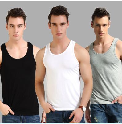 China Basic Design Casual Casual Breathable House Free Sample Mens Wearing Tank Top for sale