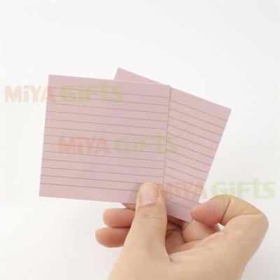 China Beautiful Printed Gold Foiled Lined Mini Pocket Writing Paper Cardboard Small Rectangle for sale