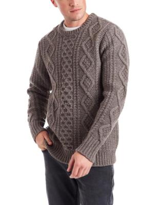 China MEN'S anti-pilling 80% nylon PULLOVER lambswool / 20% FLEX SWEATER for sale